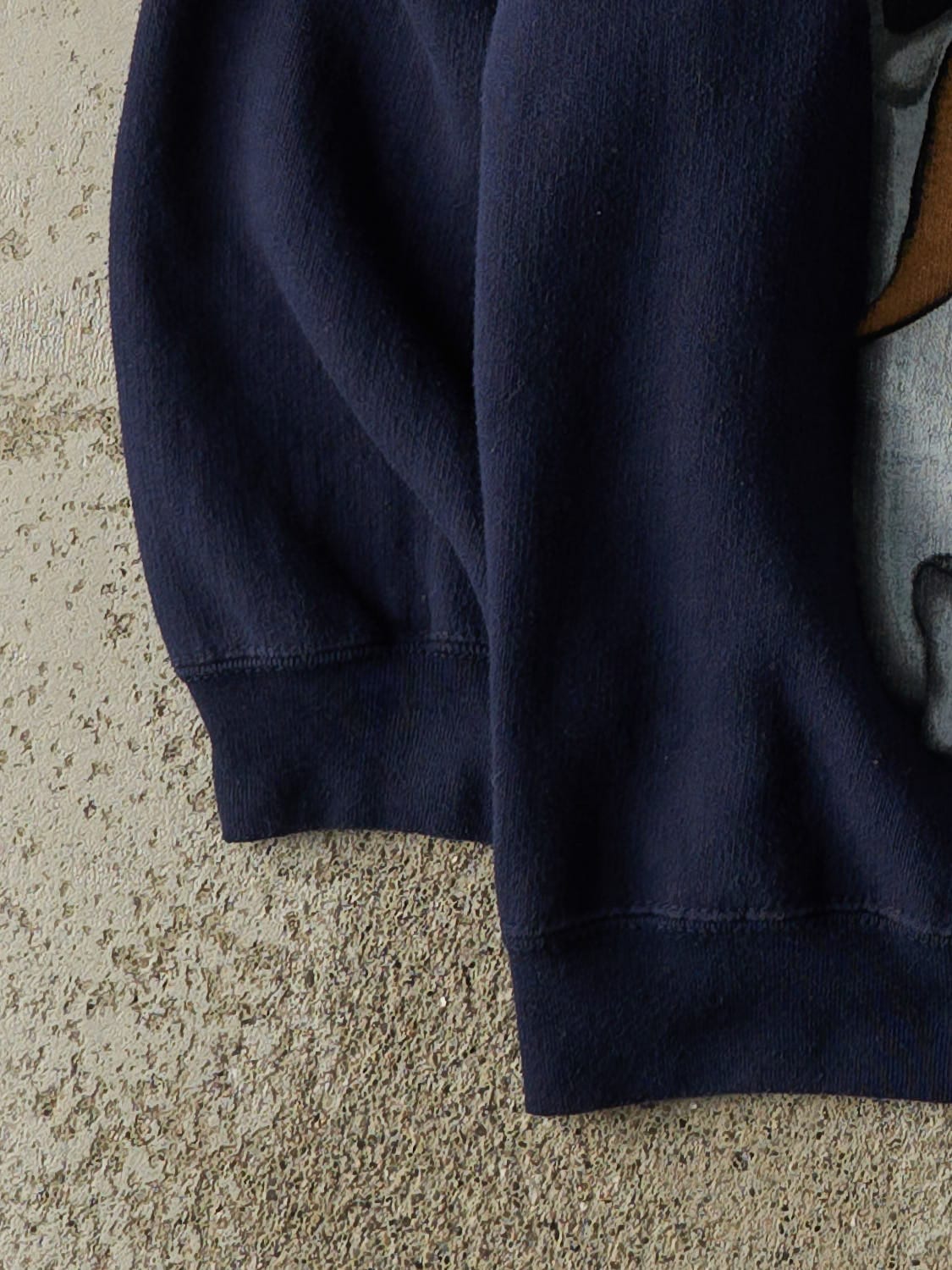 Vintage 90s Navy Blue The Grinch Boxy Crewneck (M)