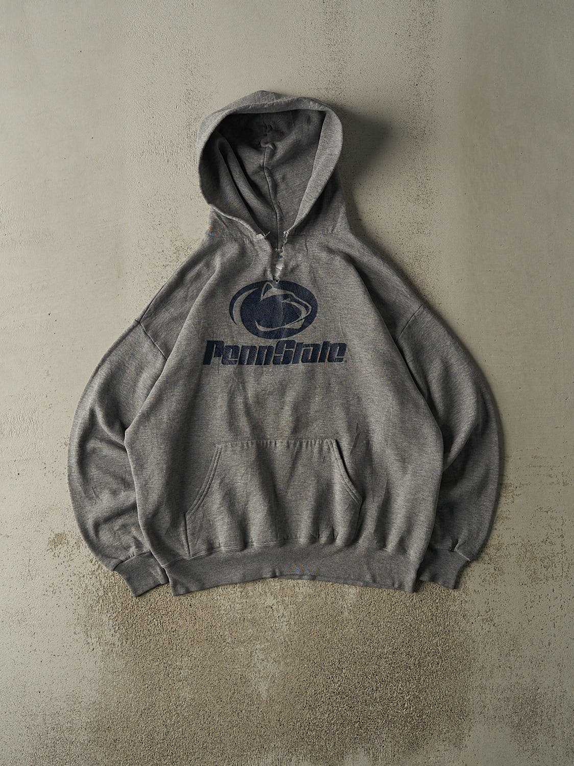 Vintage 90s Grey Penn State Hoodie (L/XL)