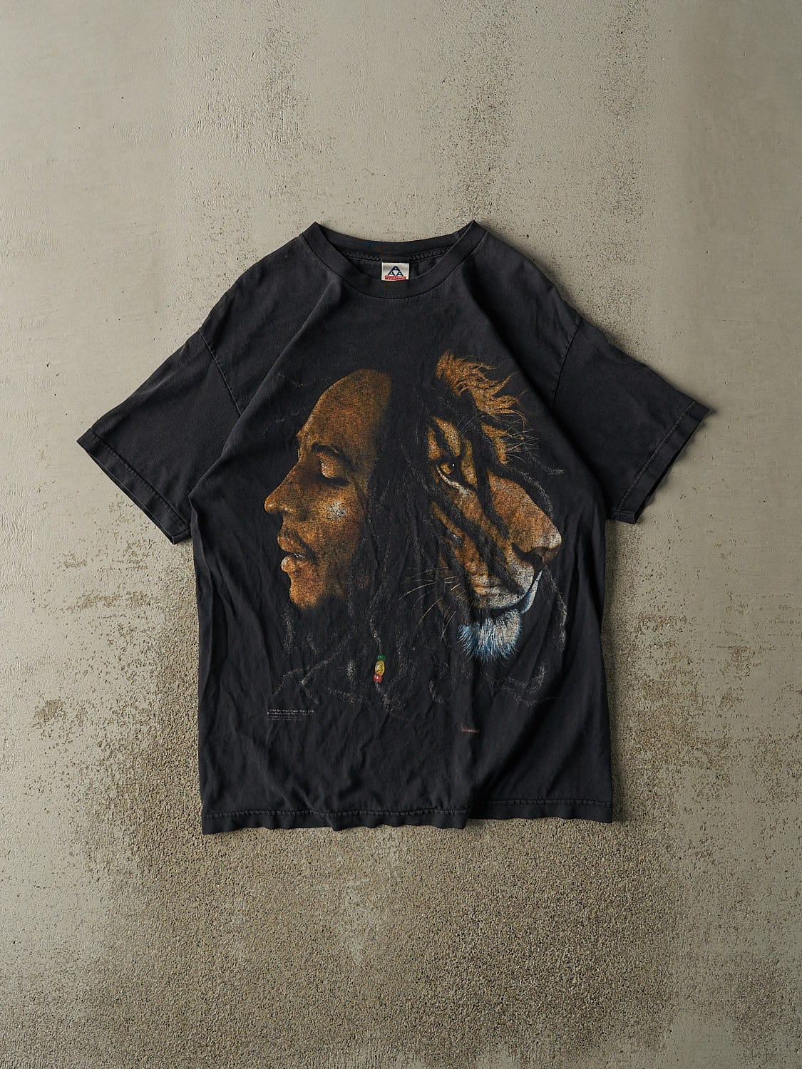 Vintage 04' Black Bob Marley Tee (L/XL)