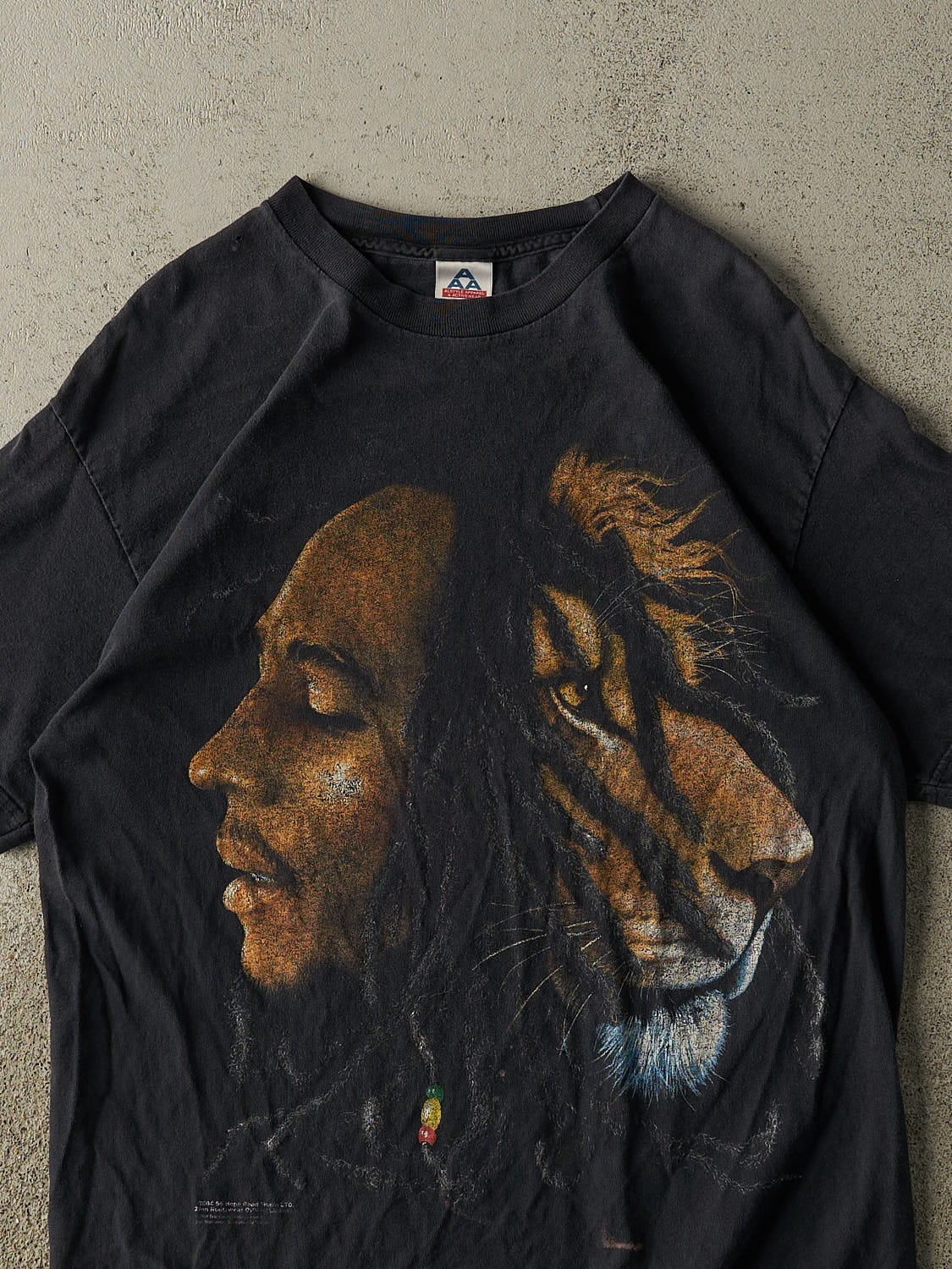 Vintage 04' Black Bob Marley Tee (L/XL)