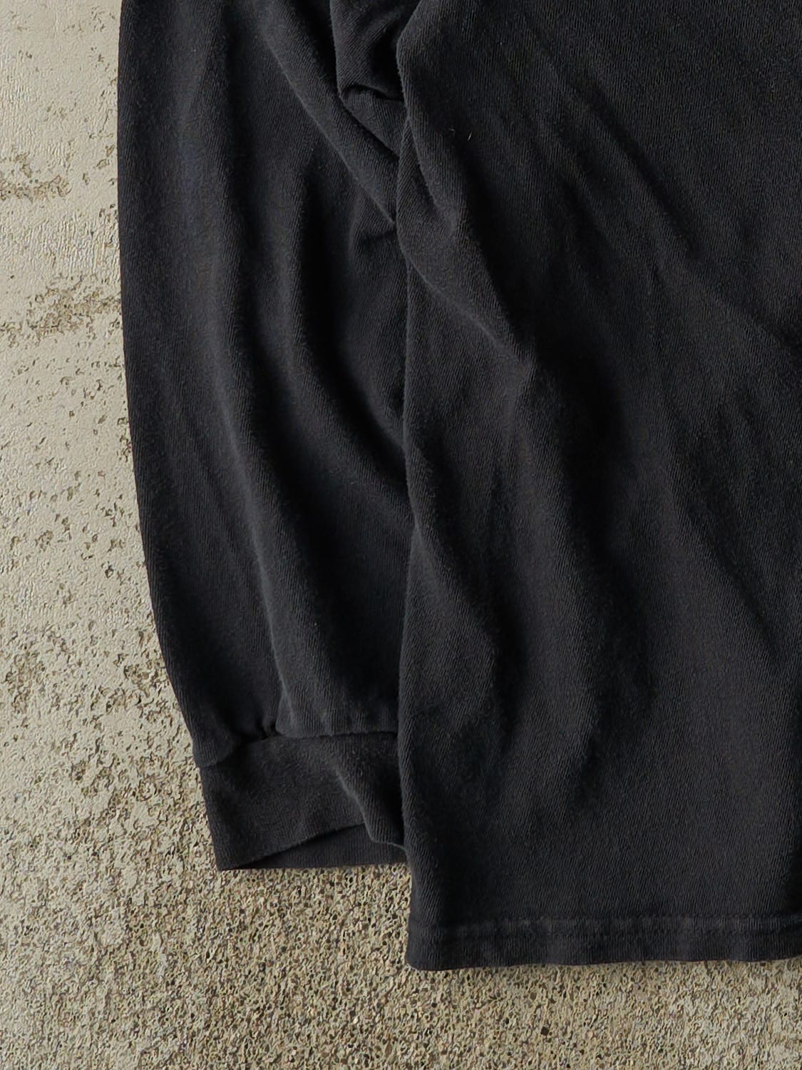 Vintage 90s Black Nike Ohio State Mock Neck Long Sleeve (L)