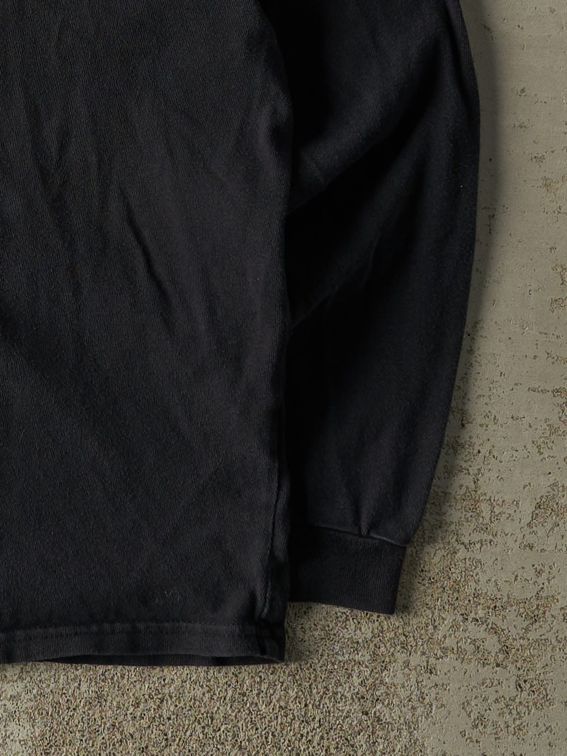 Vintage 90s Black Nike Ohio State Mock Neck Long Sleeve (L)
