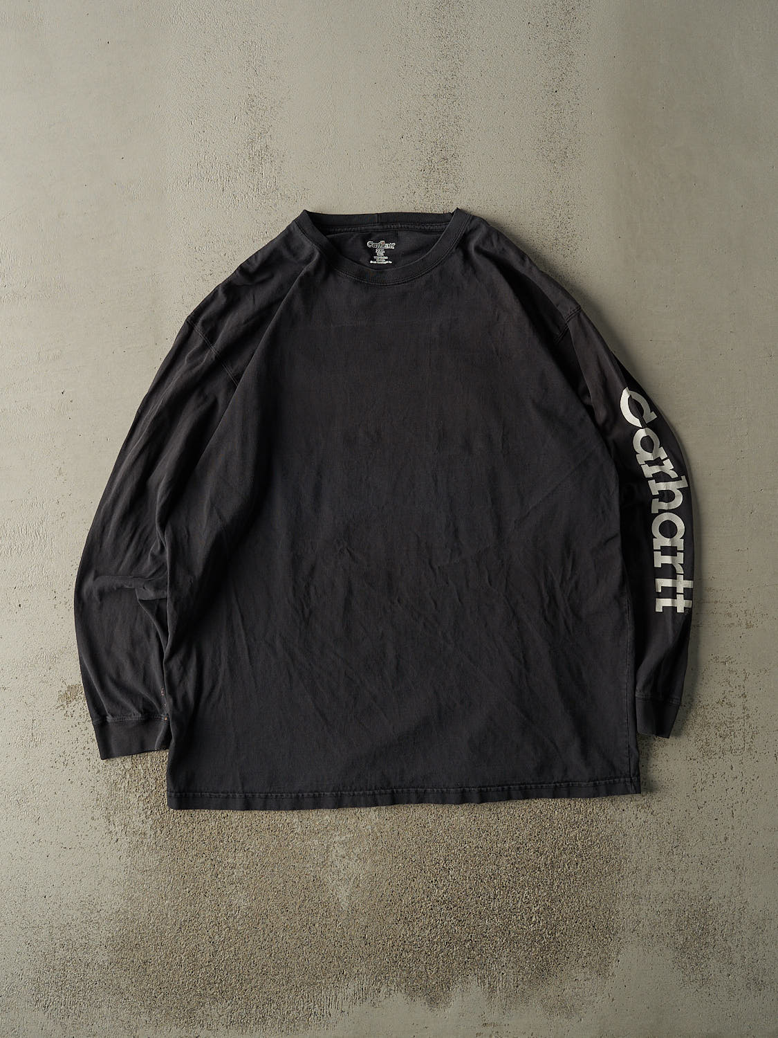 Vintage Y2K Black Carhartt Long Sleeve (XXL/XXXL)