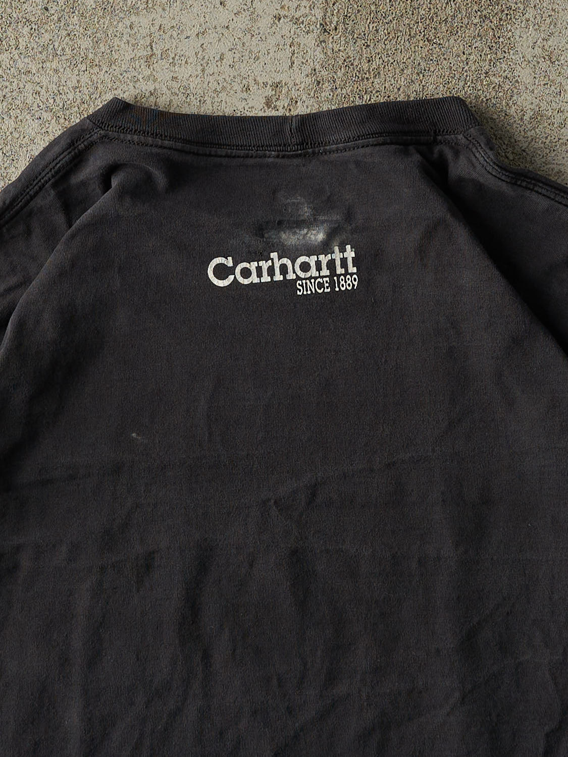 Vintage Y2K Black Carhartt Long Sleeve (XXL/XXXL)