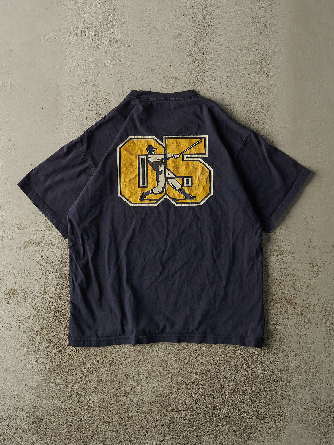 Vintage 90s Navy Blue Exco Athletics Tee (L)