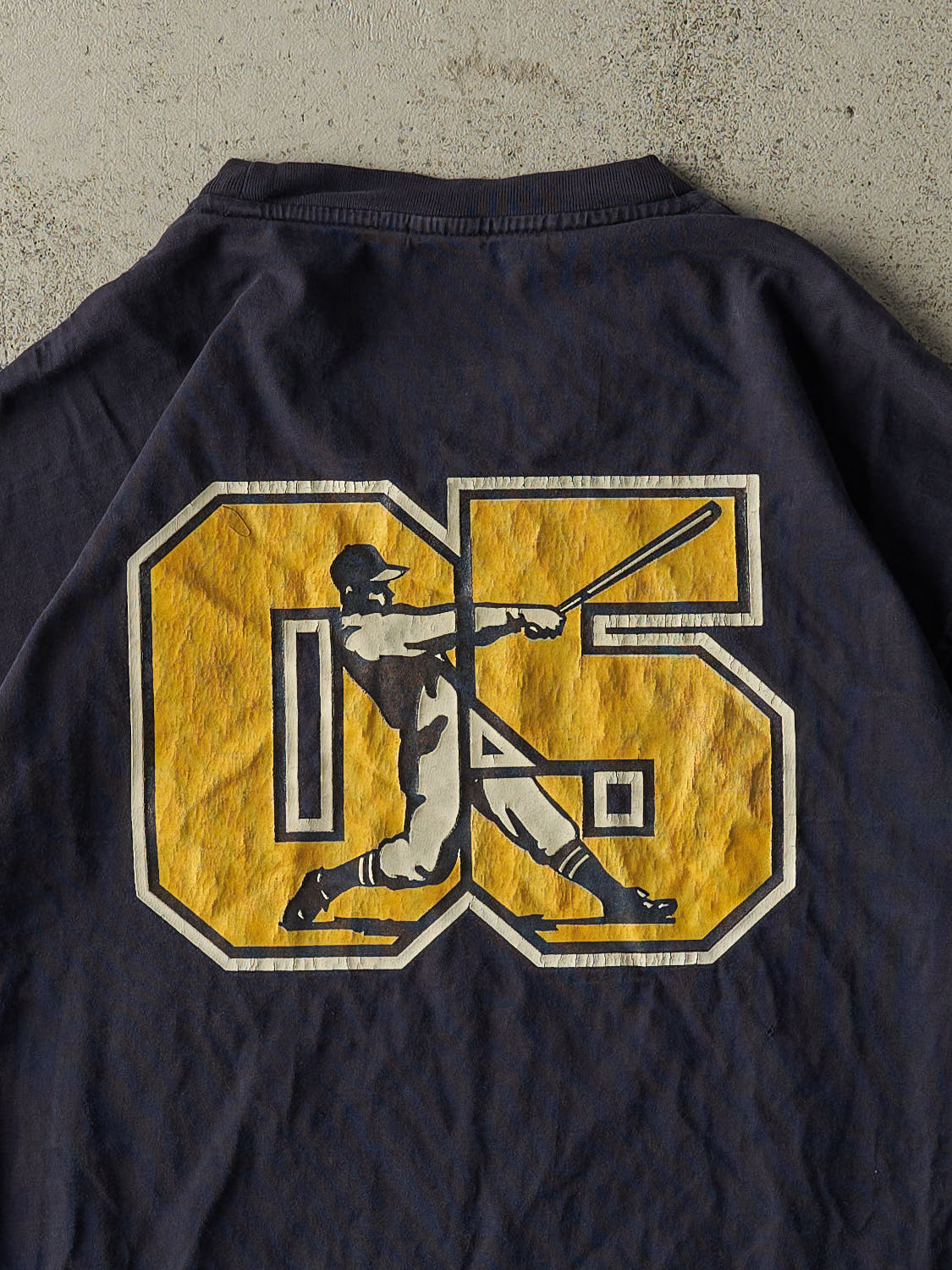 Vintage 90s Navy Blue Exco Athletics Tee (L)