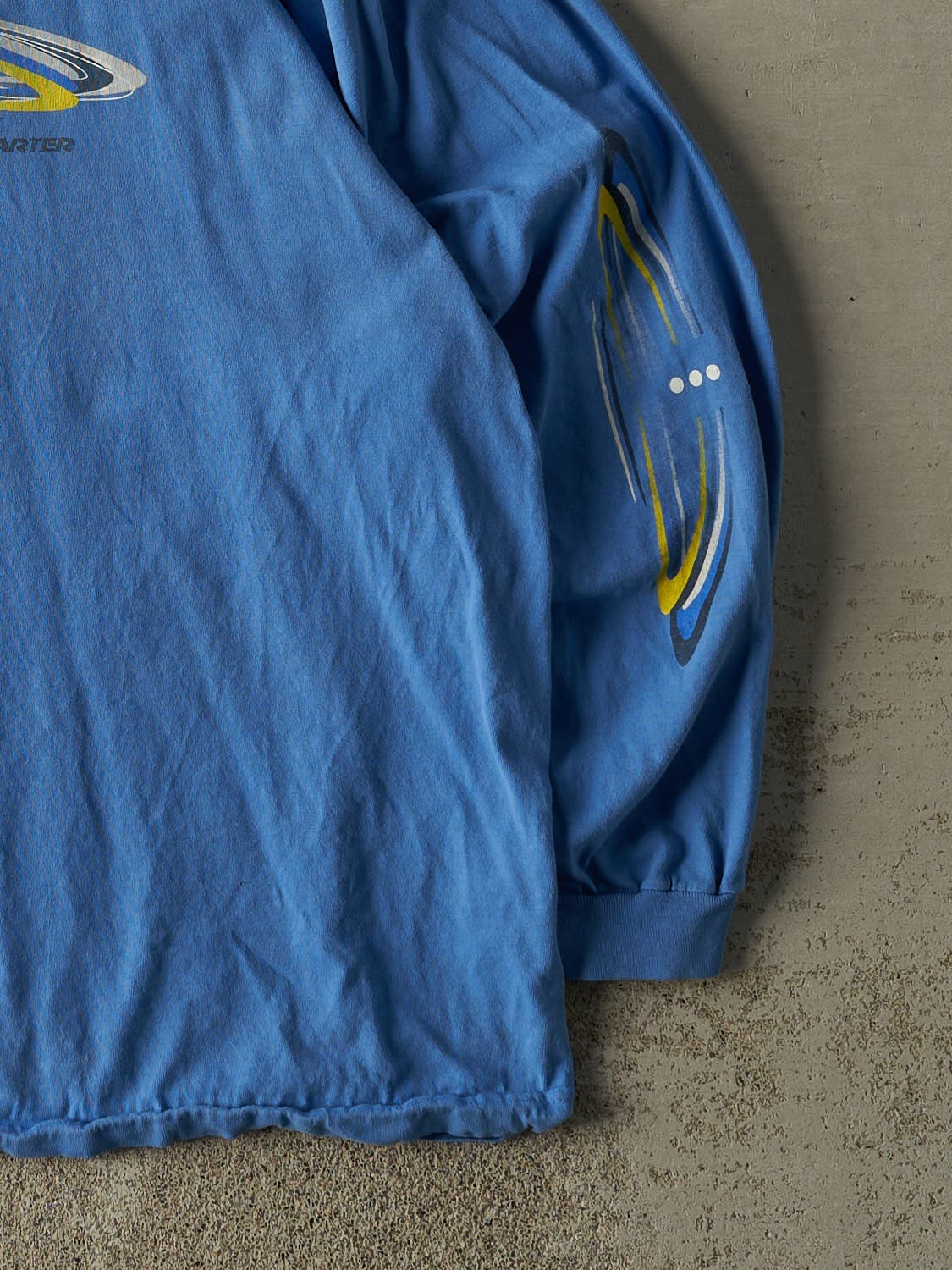 Vintage Y2K Blue Starter Logo Long Sleeve (XL/XXL)