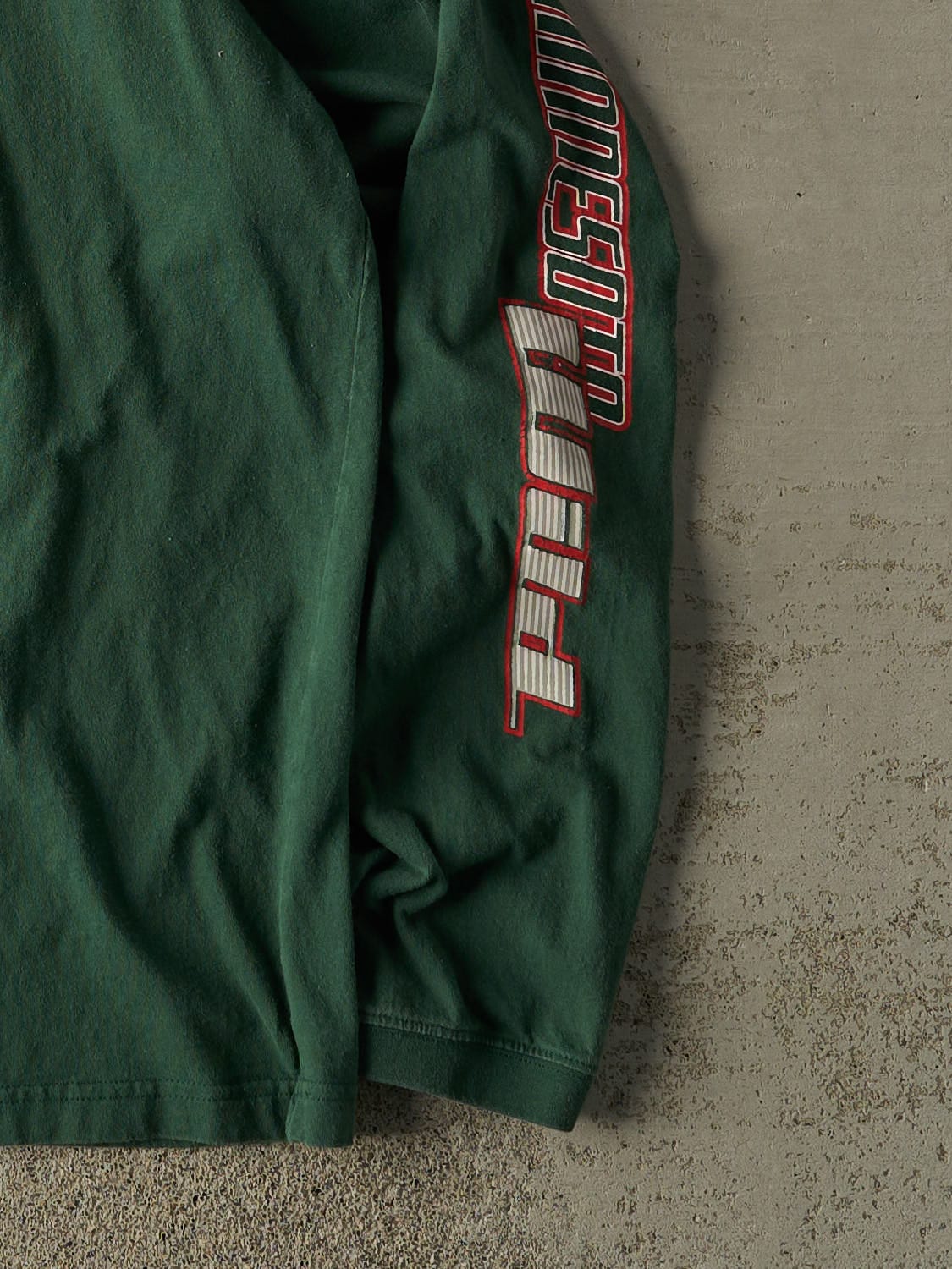Vintage 90s Green Minnesota Wild Long Sleeve (XL/XXL)