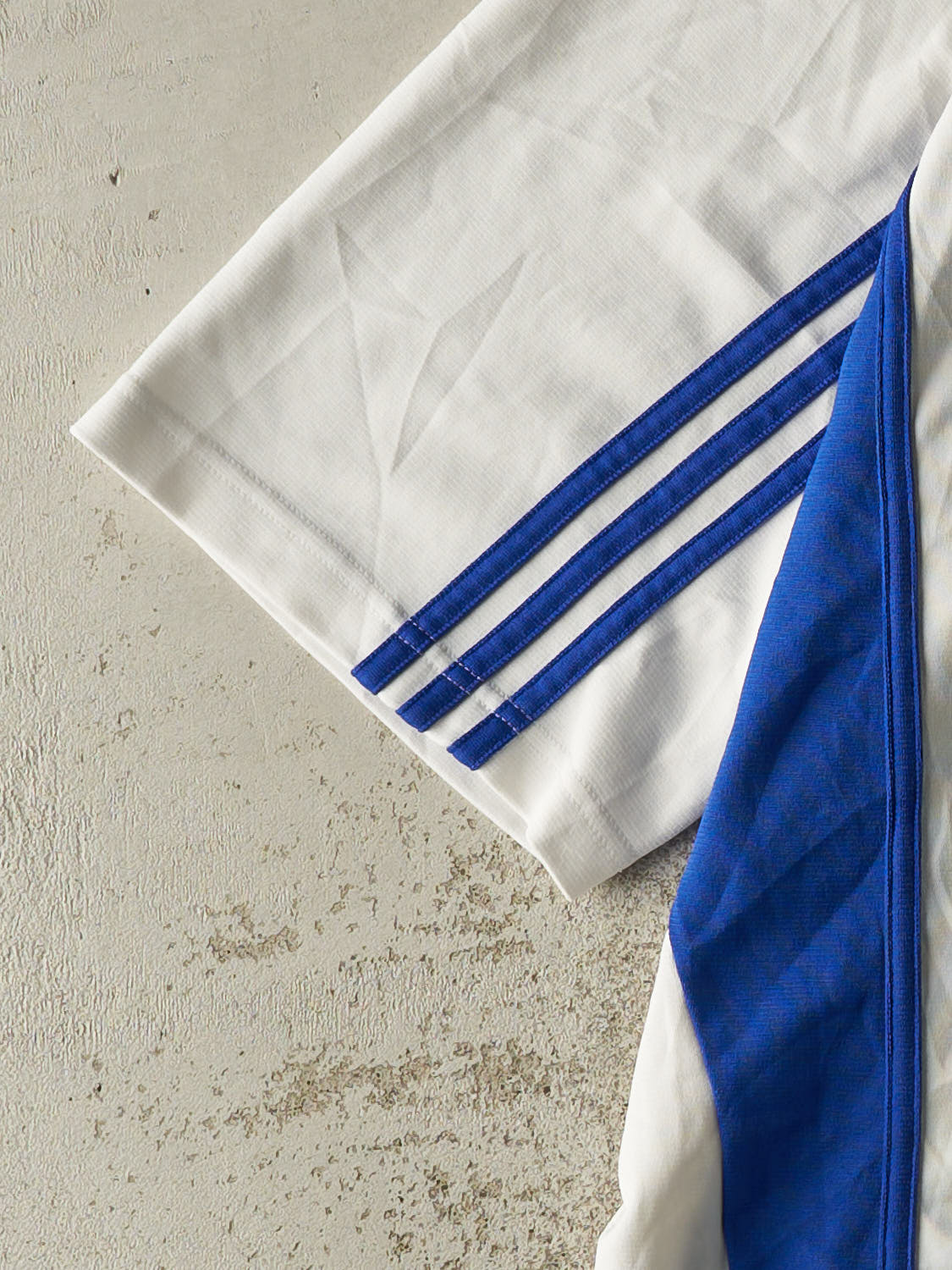 Vintage Y2K White & Blue Adidas Samoa Rugby Jersey (XXL/XXXL)