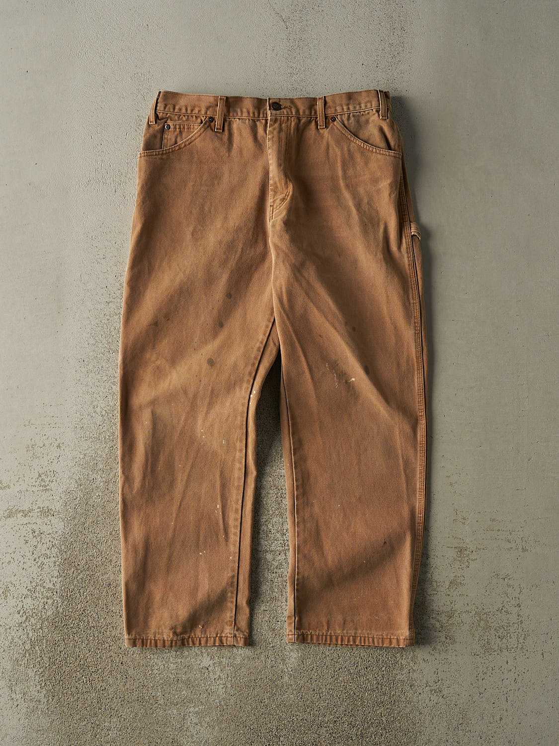 Vintage 90s Camel Dickies Carpenter Pants (33x29)