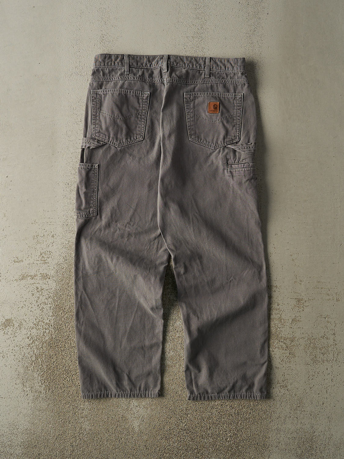 Vintage Y2K Grey Carhartt Carpenter Pants (35x29)