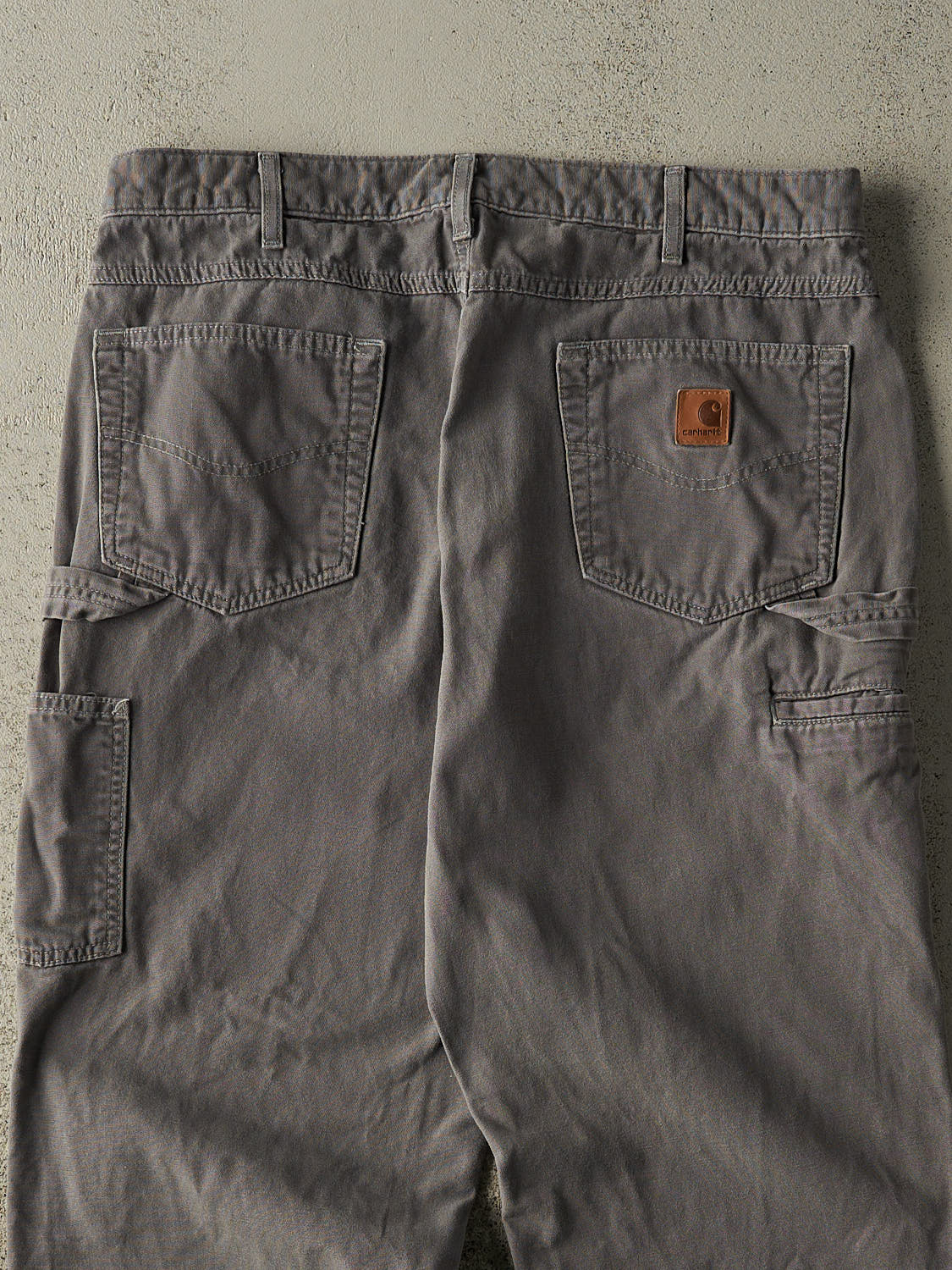 Vintage Y2K Grey Carhartt Carpenter Pants (35x29)