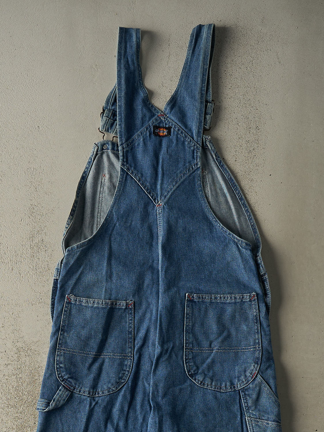 Vintage 90s Dark Wash Dickies Carpenter Overalls (34x30)