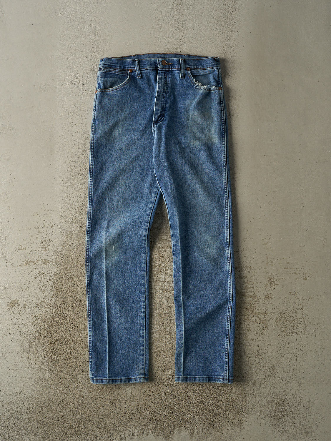 Vintage 80s Mid Wash Wrangler Jeans (31x33)
