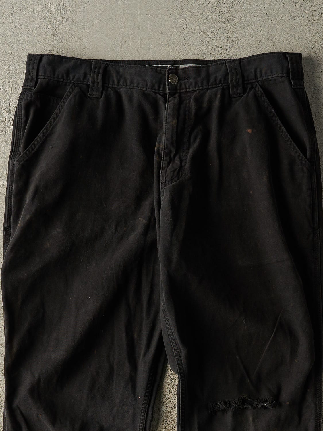 Vintage Y2K Black Carhartt Work Pants (35x28.5)