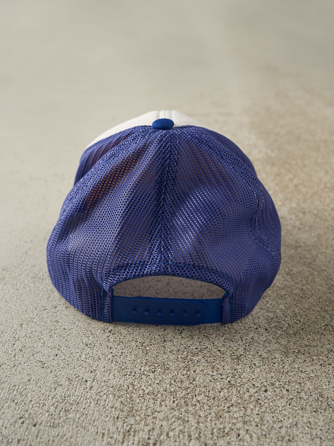 Vintage 80s Blue & White Toronto Blue Jays Foam Trucker (O/S)