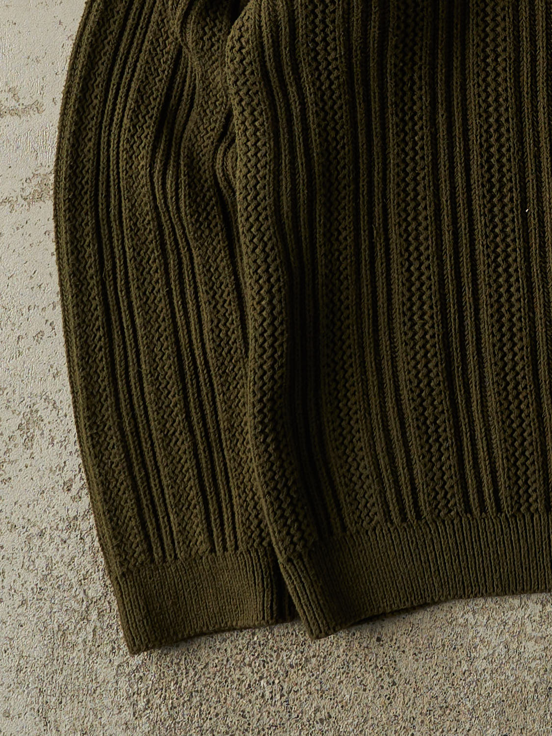 Vintage 90s Green Eddie Bauer Textured Knit (M/L)