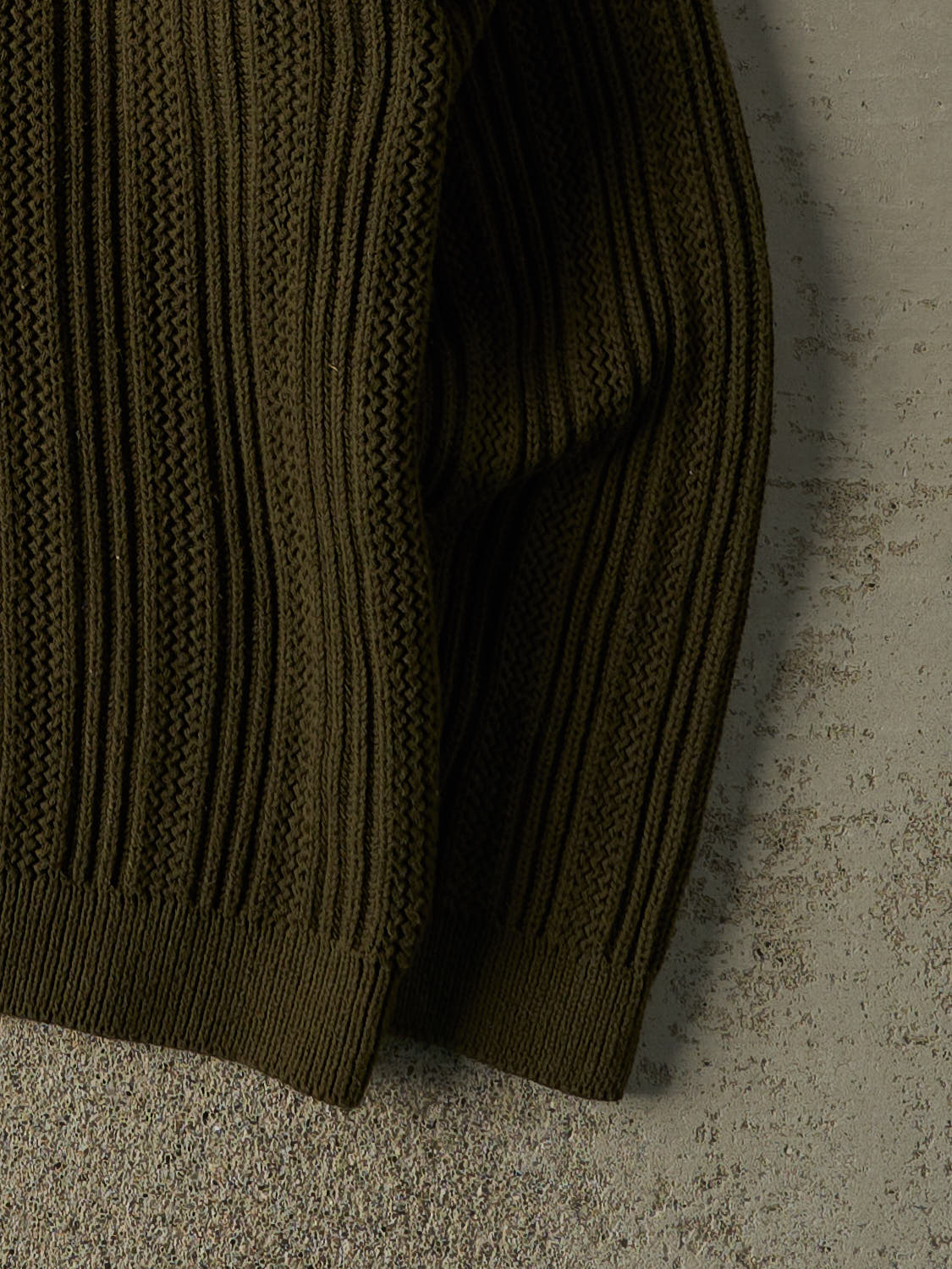 Vintage 90s Green Eddie Bauer Textured Knit (M/L)
