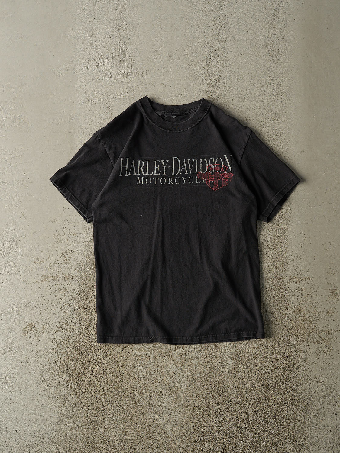 Vintage Y2K Black Harley Davidson Kingston ON Tee (XS/S)