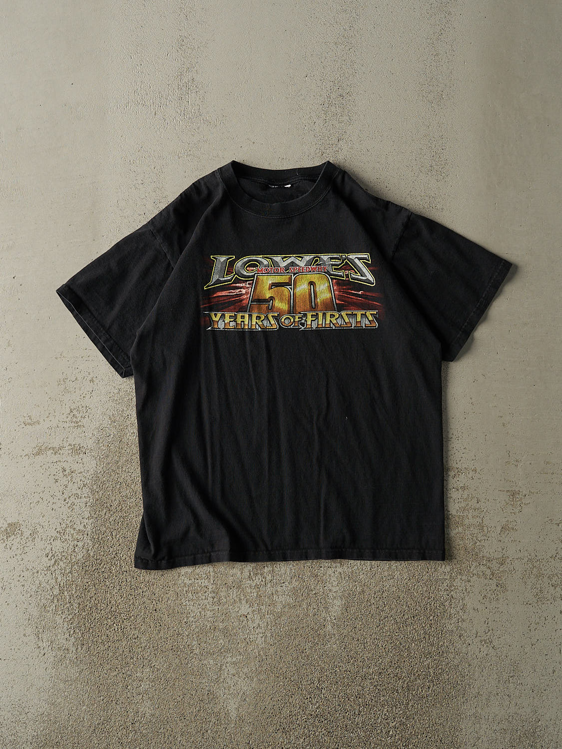Vintage 09' Black Nascar Lowes Racing Tee (M/L)