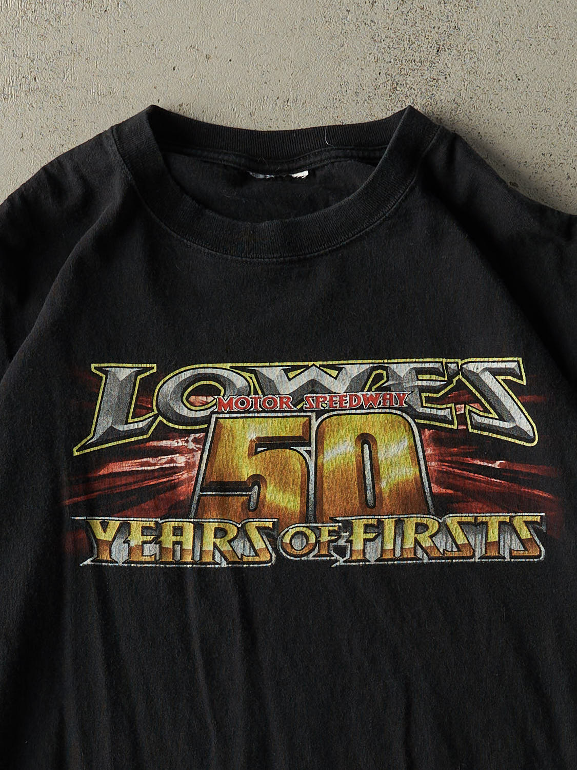 Vintage 09' Black Nascar Lowes Racing Tee (M/L)