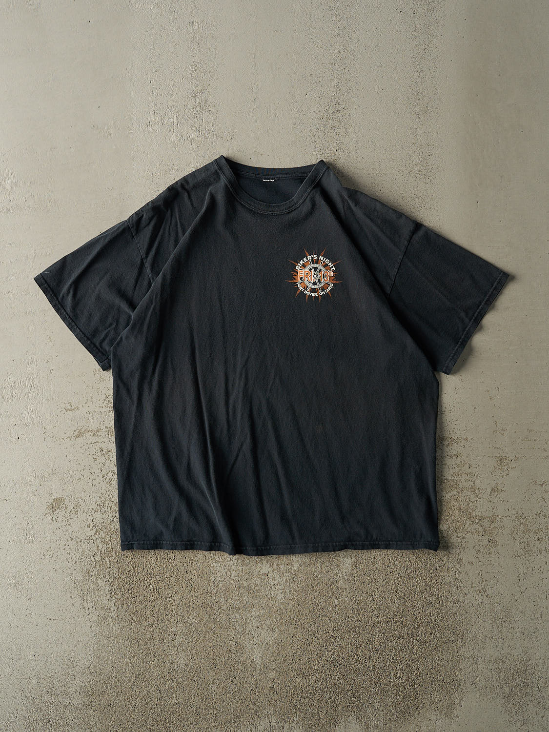 Vintage 10' Black Friday the 13th Bikers Night Tee (XL/XXL)