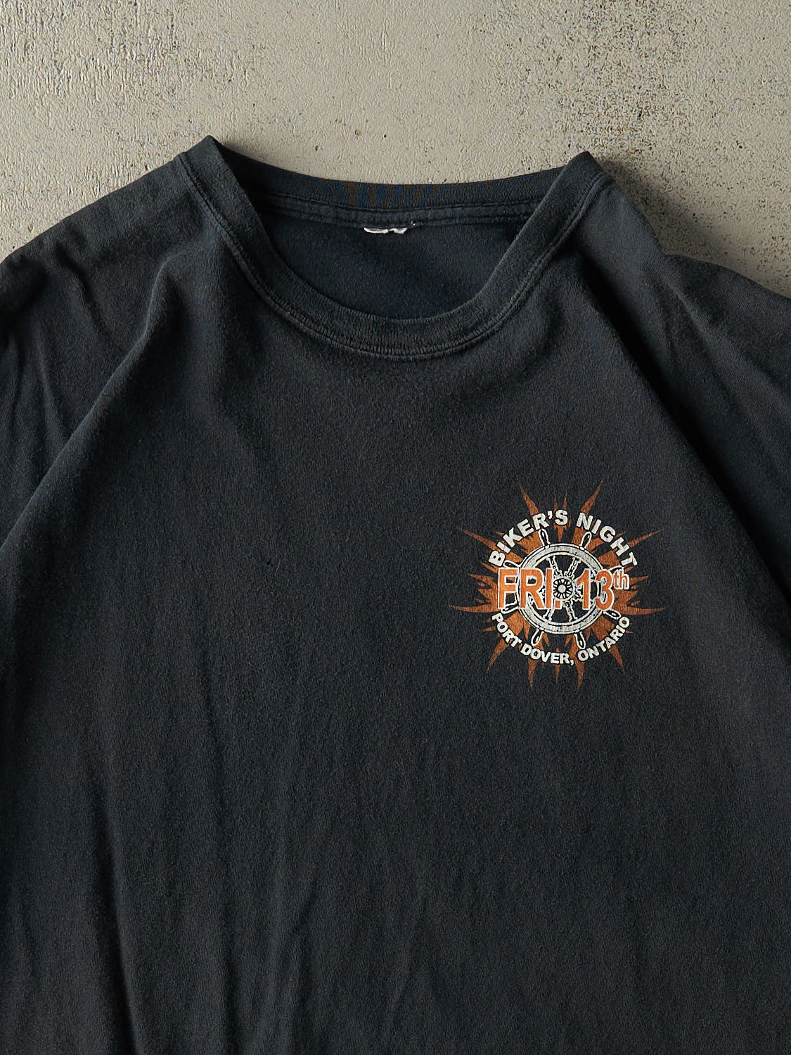 Vintage 10' Black Friday the 13th Bikers Night Tee (XL/XXL)