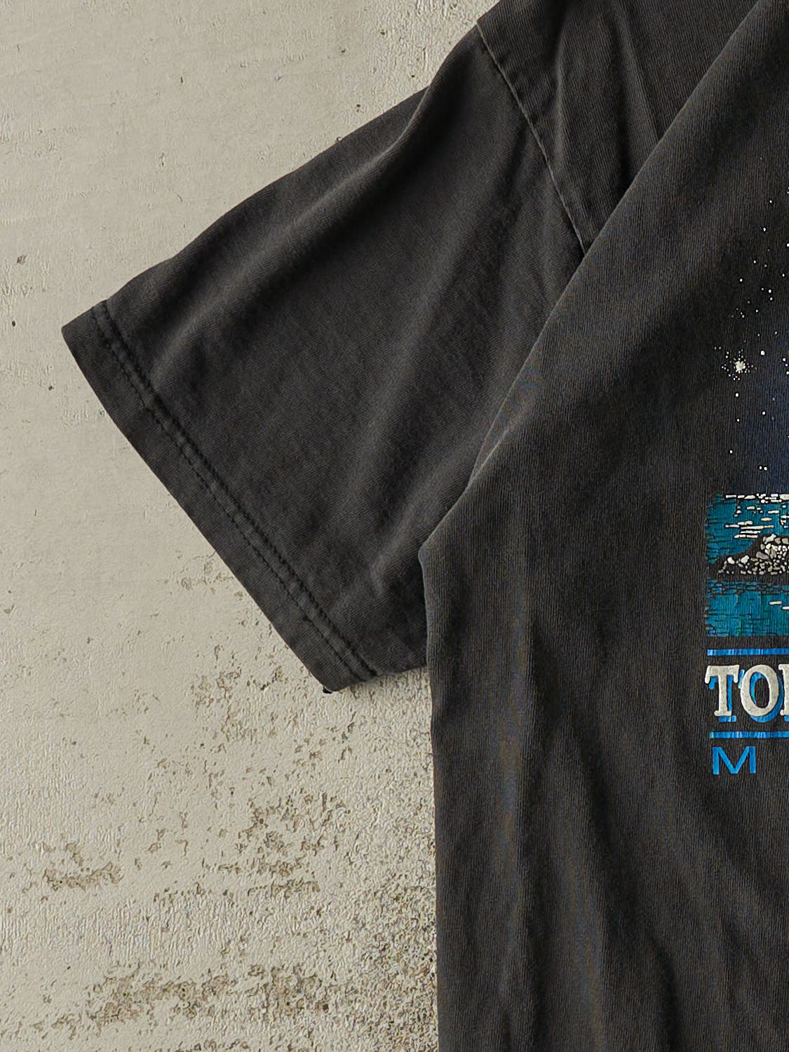 Vintage 90s Faded Black Toledo Tee (M/L)