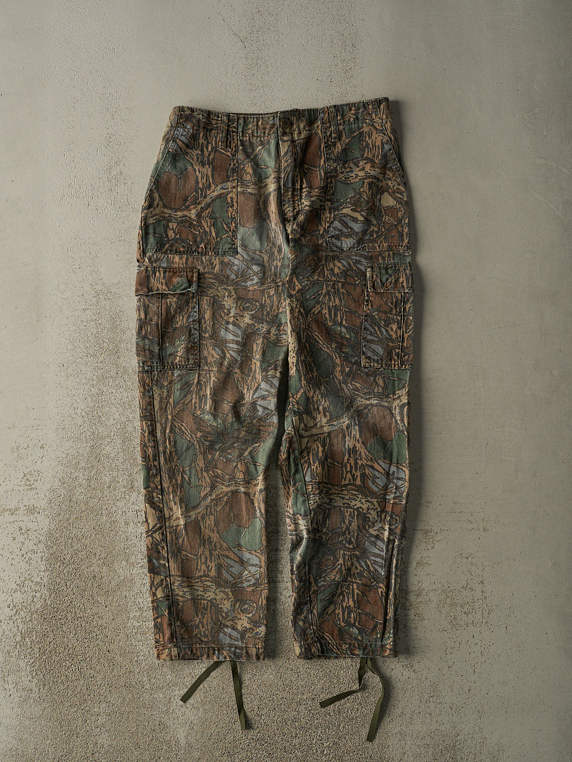 Vintage 90s Camo Cargo Pants (34x31)