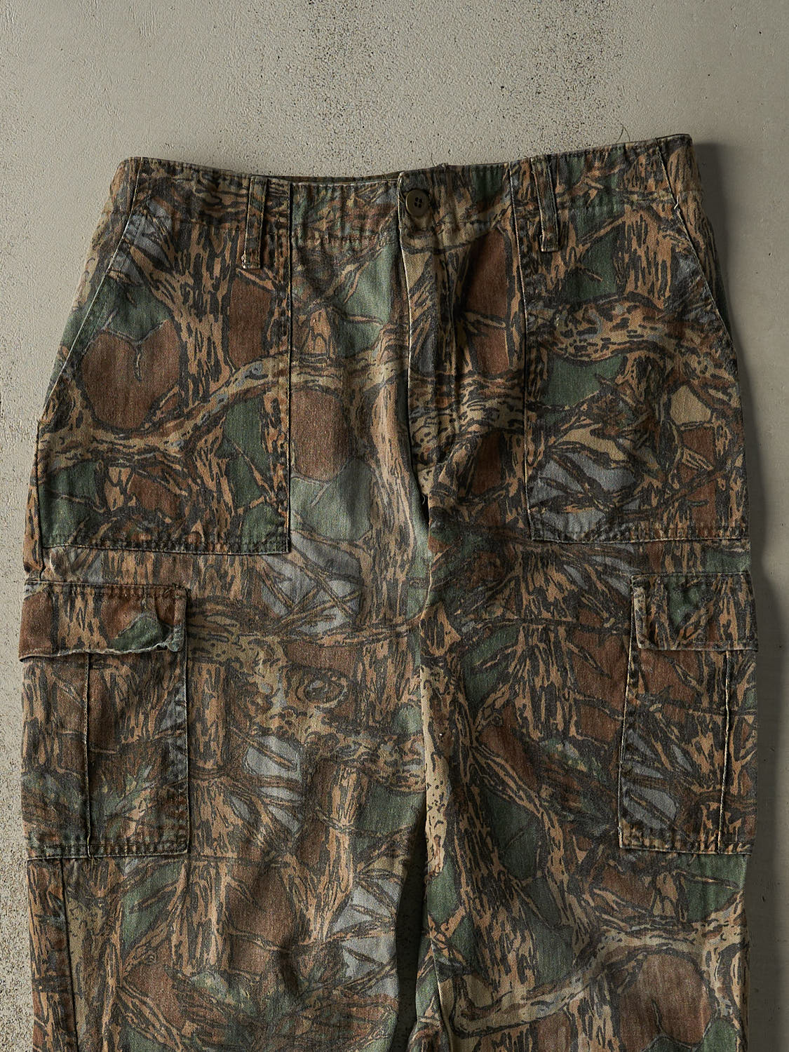Vintage 90s Camo Cargo Pants (34x31)