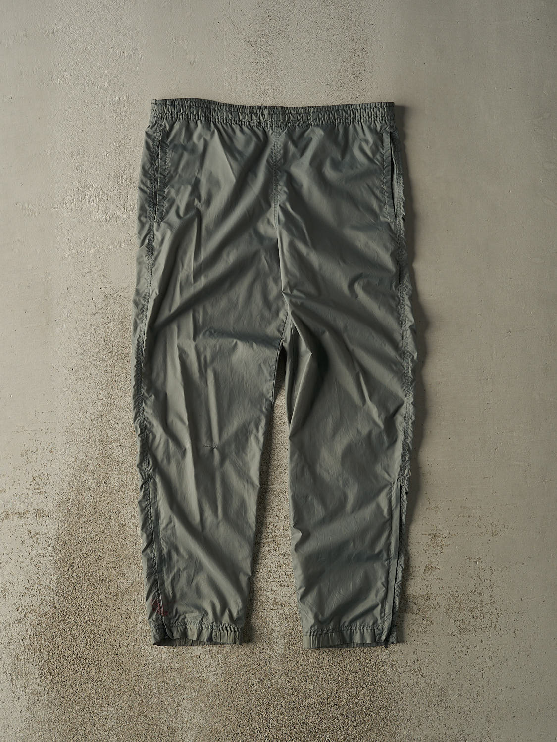 Vintage 90s Washed Green Nike Embroidered Track Pants (36x31)