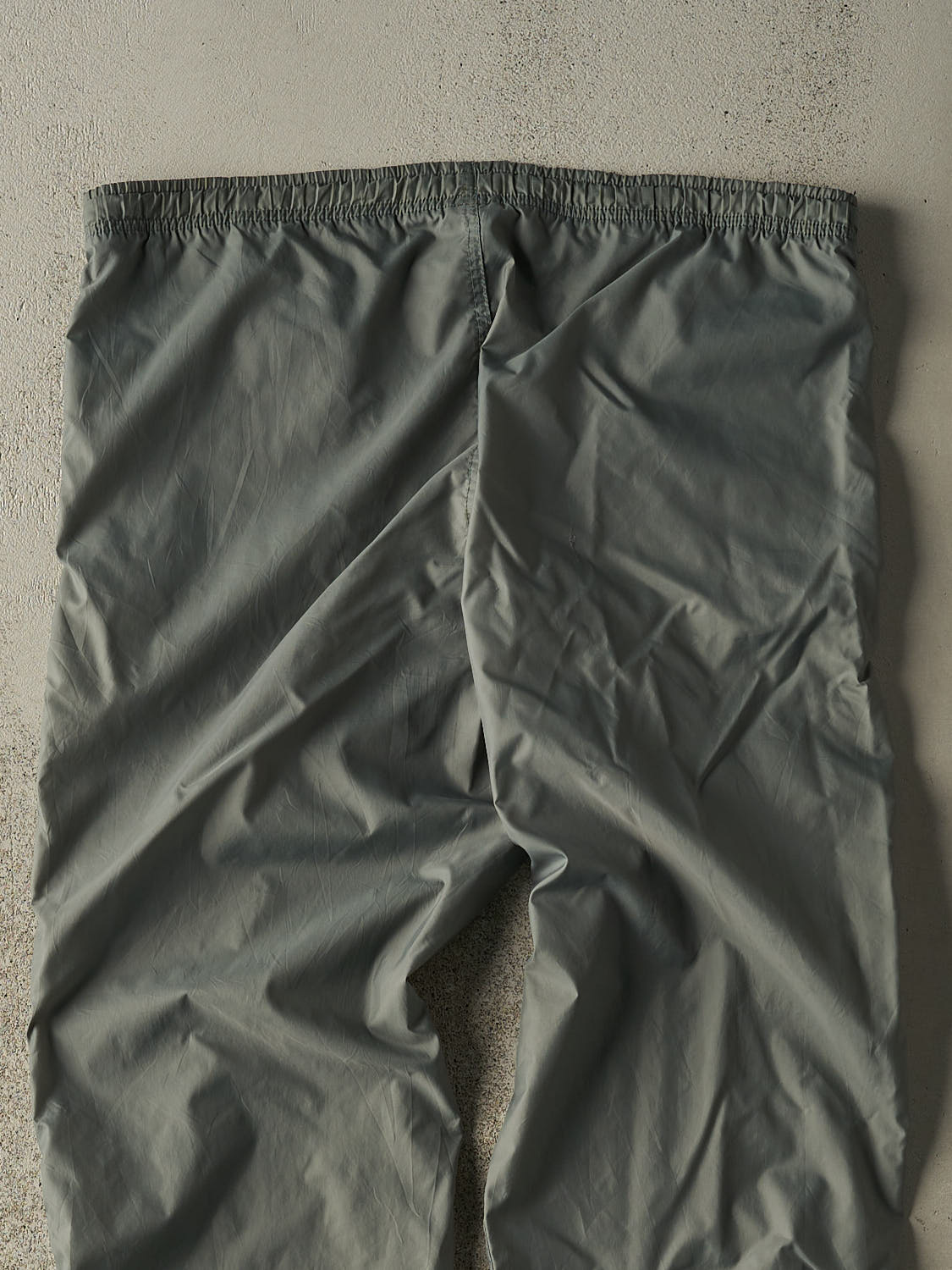 Vintage 90s Washed Green Nike Embroidered Track Pants (36x31)