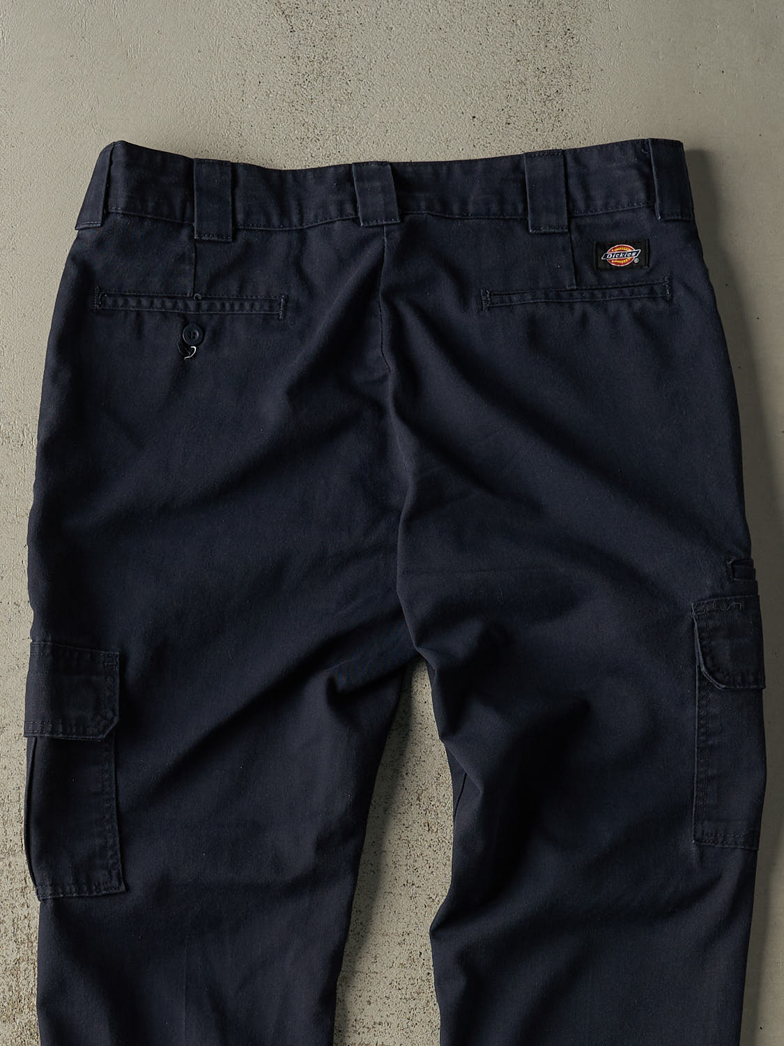 Vintage 90s Navy Blue Dickies Cargo Pants (36x29)