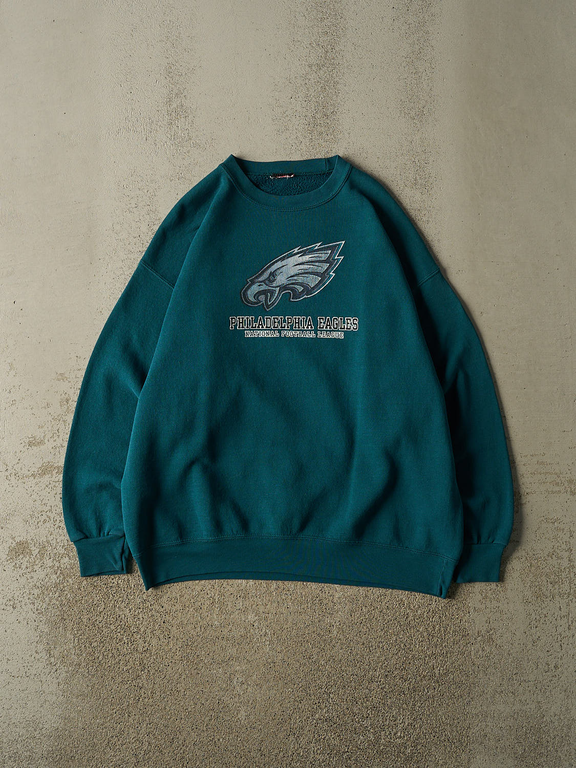 Vintage Y2K Green Philadelphia Eagles Crewneck (XL/XXL)