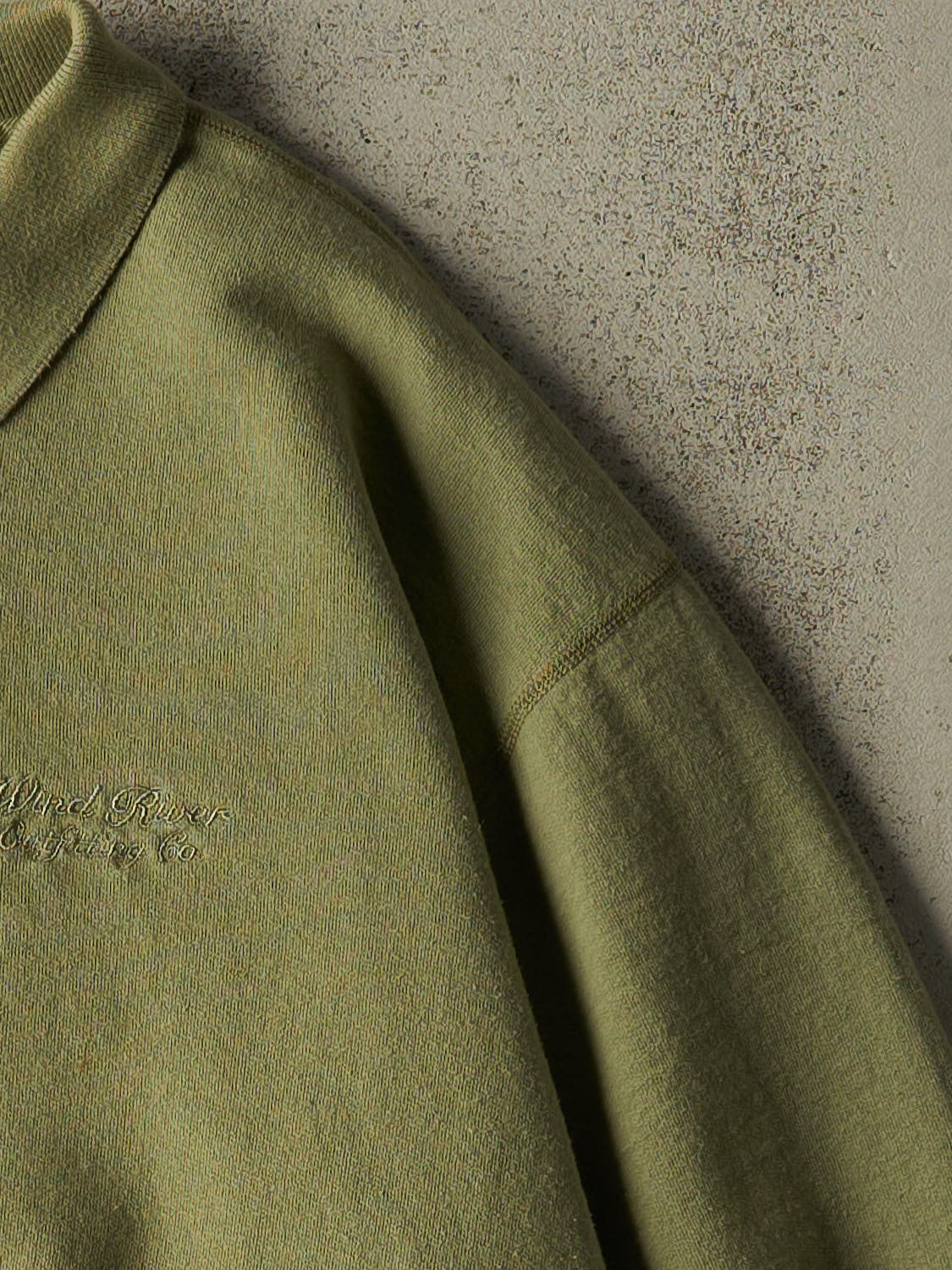 Vintage 90s Green Wind River Quarter Button Sweater (XL/XXL)