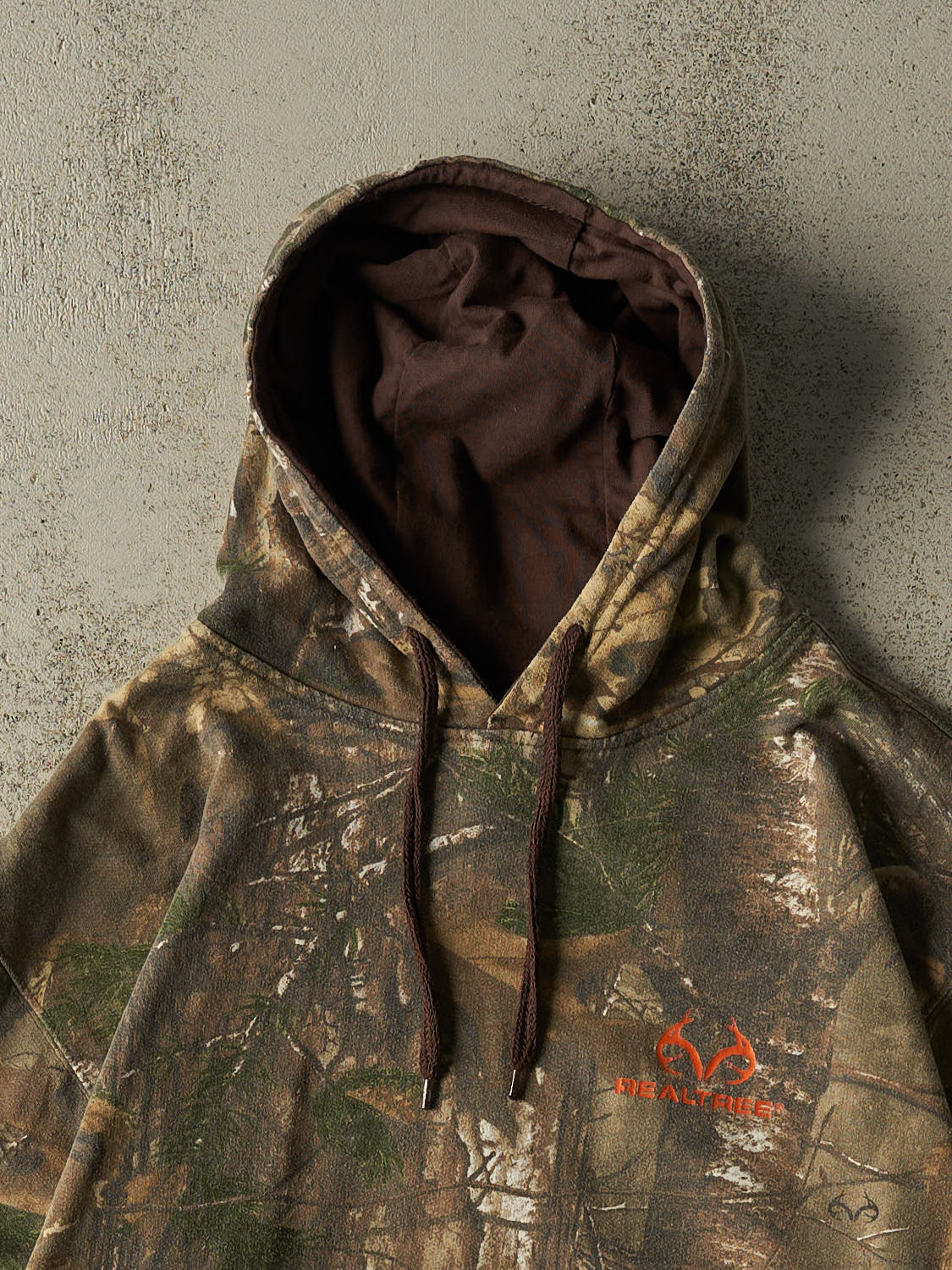 Vintage 90s Camo Realtree Logo Hoodie (M/L)