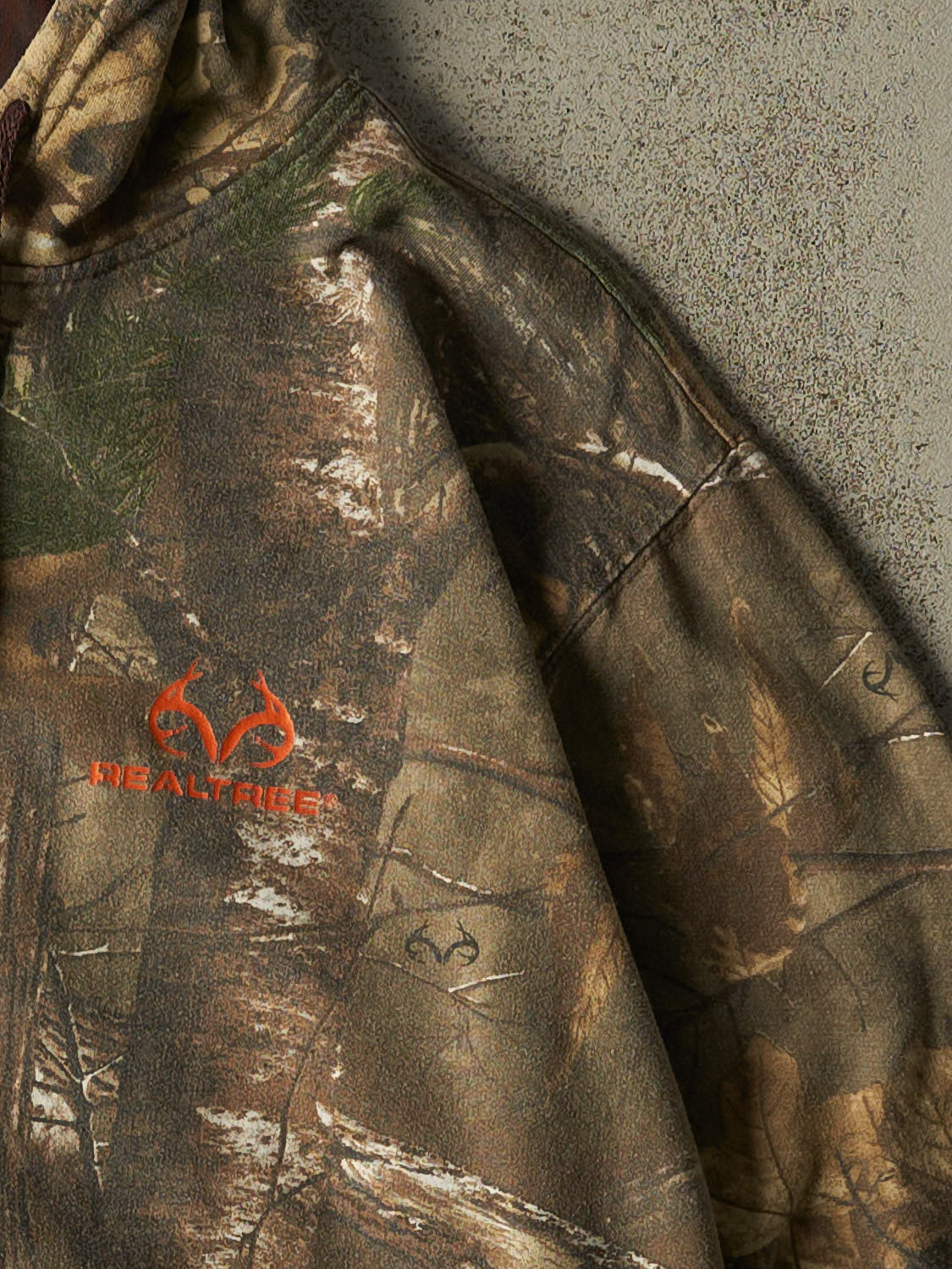 Vintage 90s Camo Realtree Logo Hoodie (M/L)
