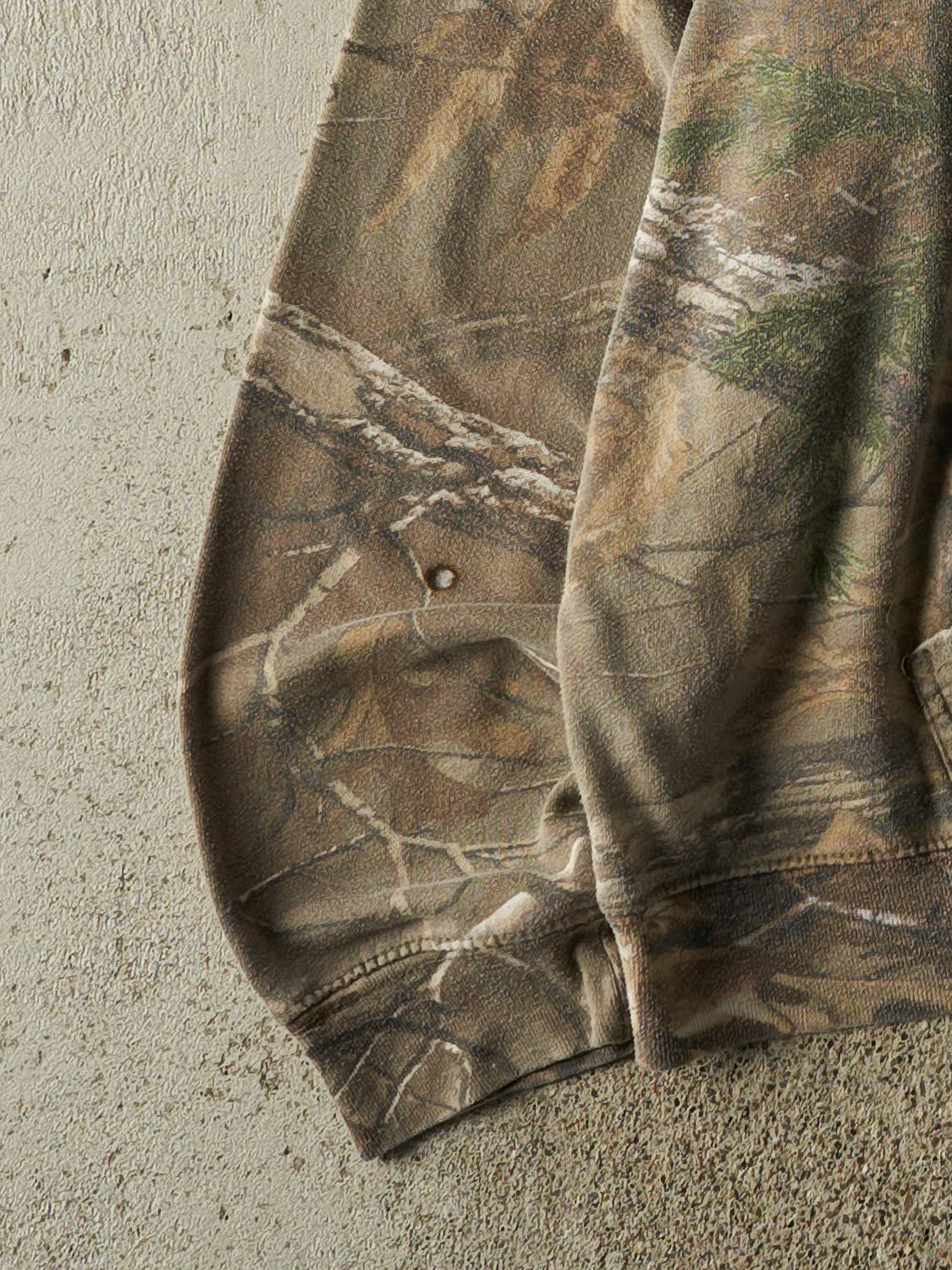 Vintage 90s Camo Realtree Logo Hoodie (L/XL)