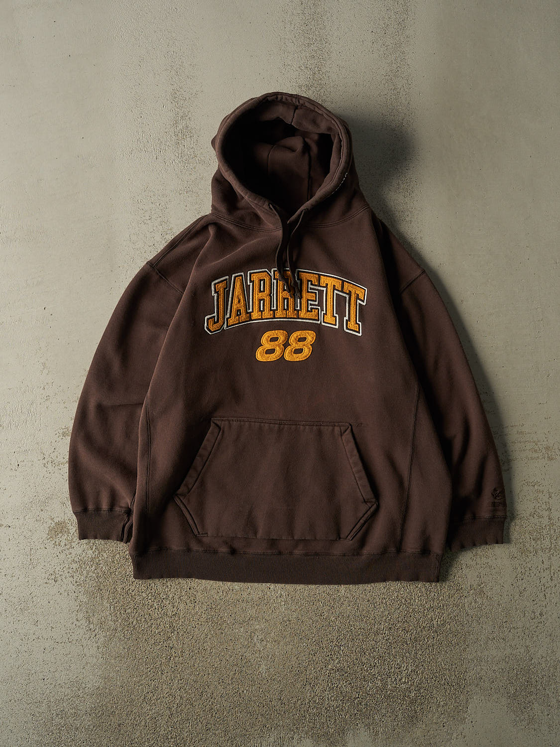 Vintage Y2K Brown Dale Jarrett Nascar Racing Hoodie (XL/XXL)