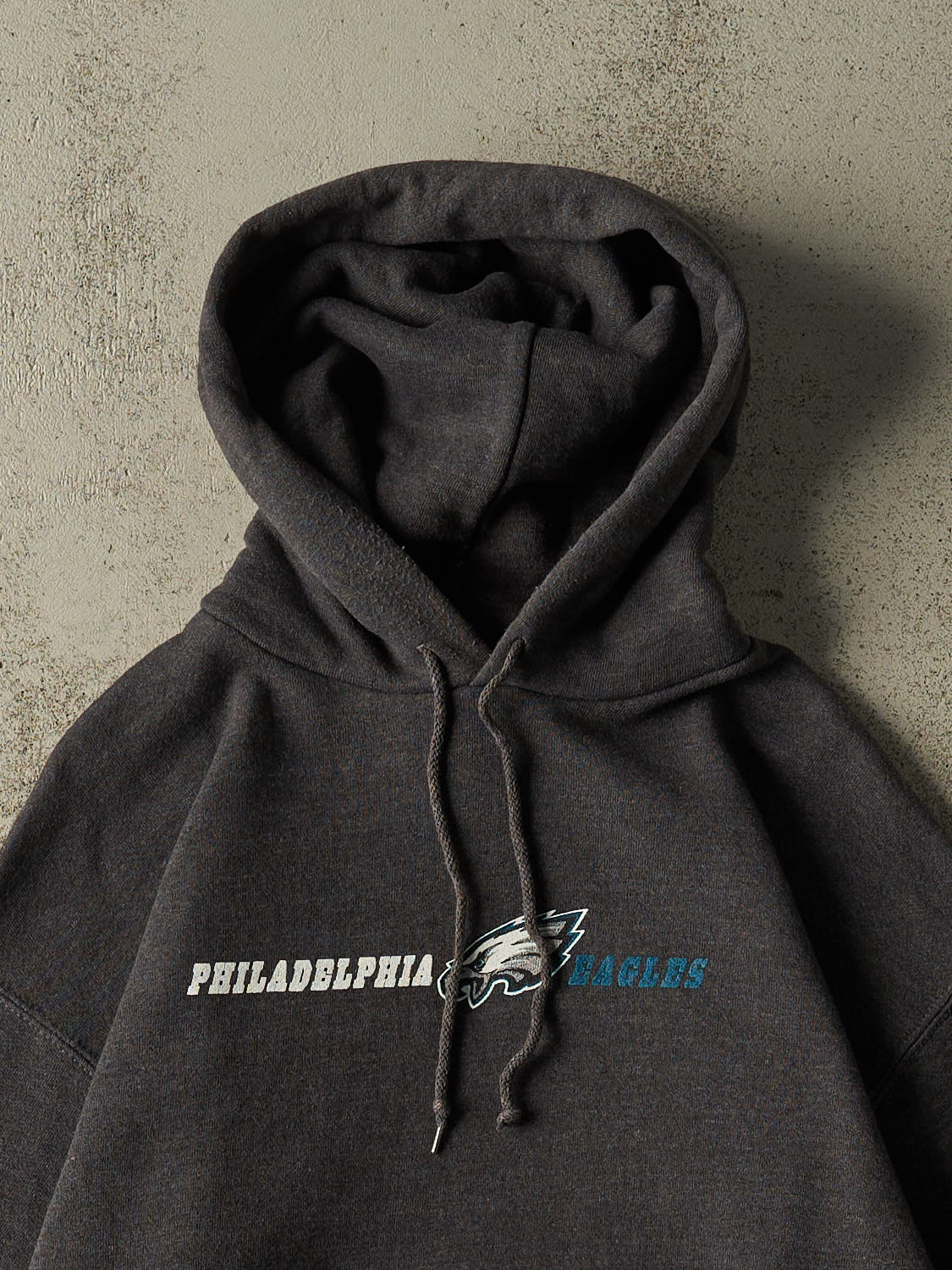 Vintage Y2K Grey Philadelphia Eagles Hoodie (M/L)