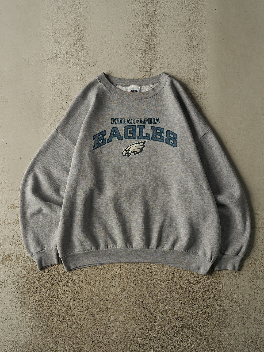 Vintage 90s Grey Philadelphia Eagles Crewneck (XL)