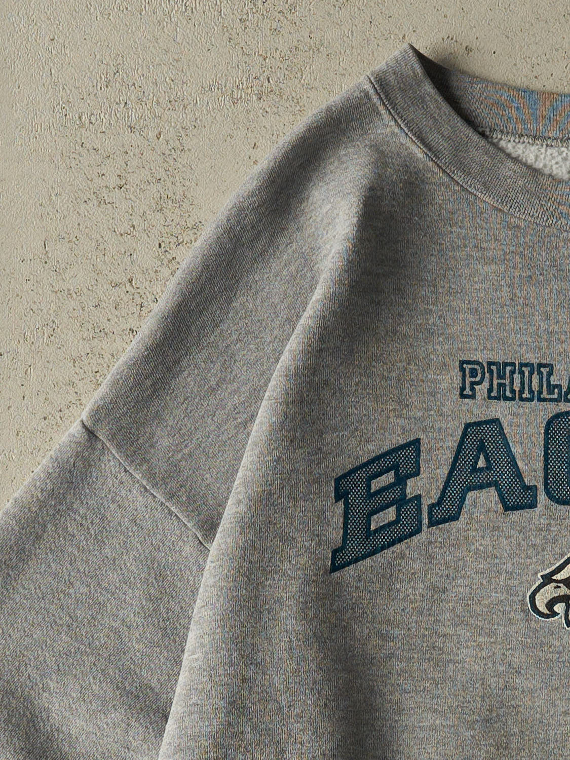 Vintage 90s Grey Philadelphia Eagles Crewneck (XL)