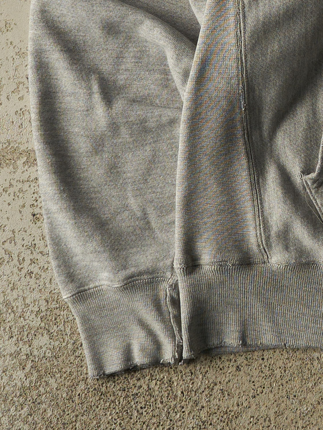 Vintage 90s Grey Champion Reverse Weave Garden City Soccer Hoodie (M)