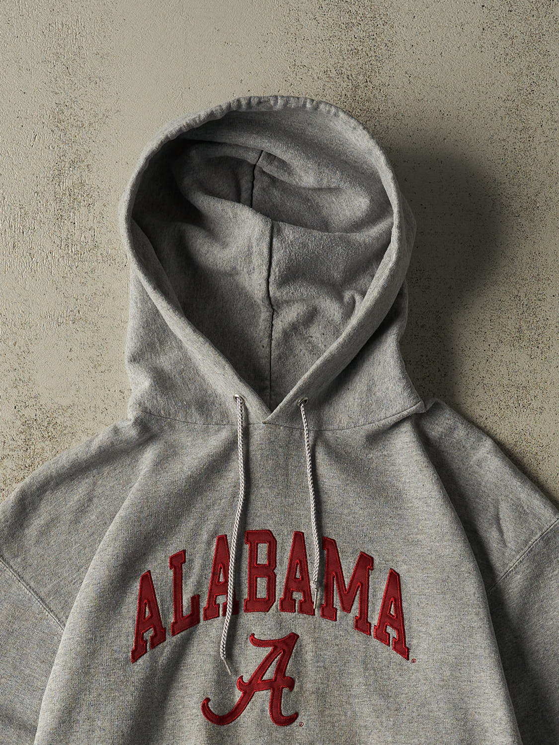 Vintage 90s Grey University of Alabama Champion Hoodie (L/XL)