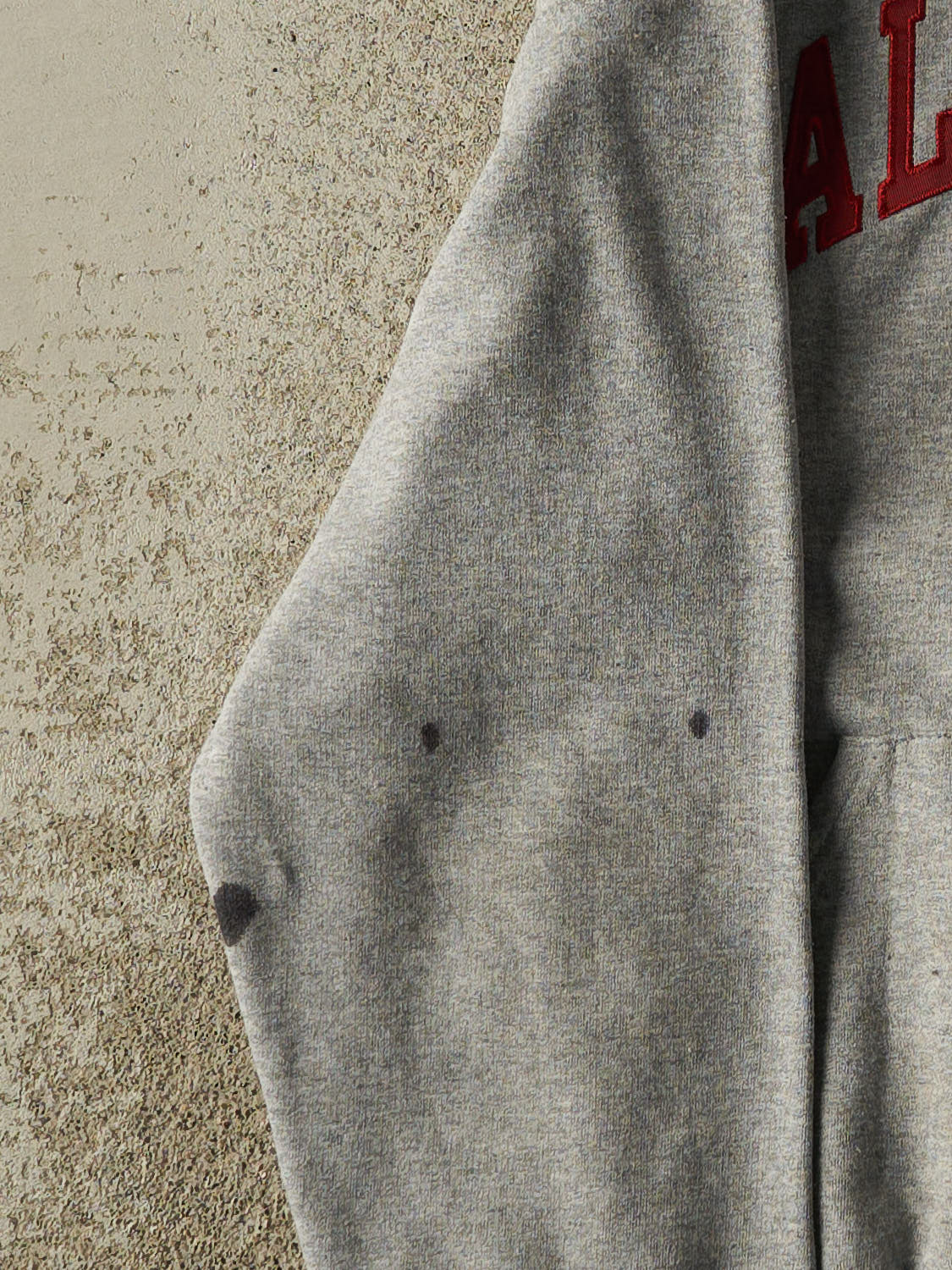 Vintage 90s Grey University of Alabama Champion Hoodie (L/XL)