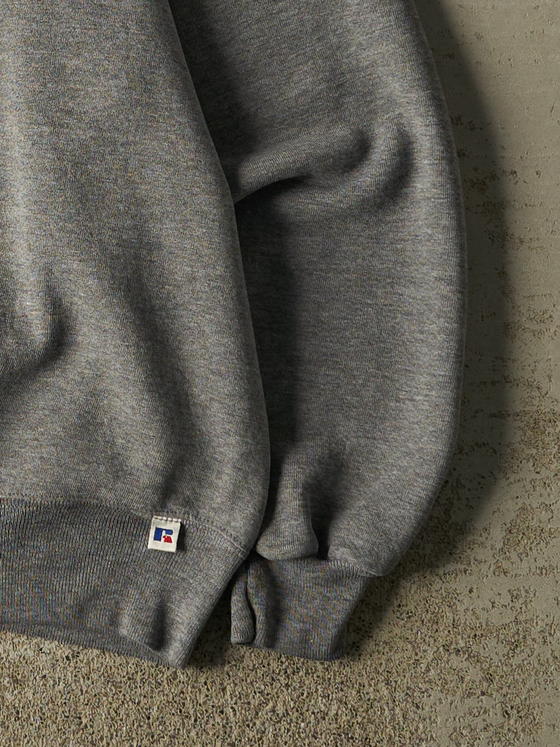 Vintage 90s Grey Russell Athletic Blank Crewneck (M/L)