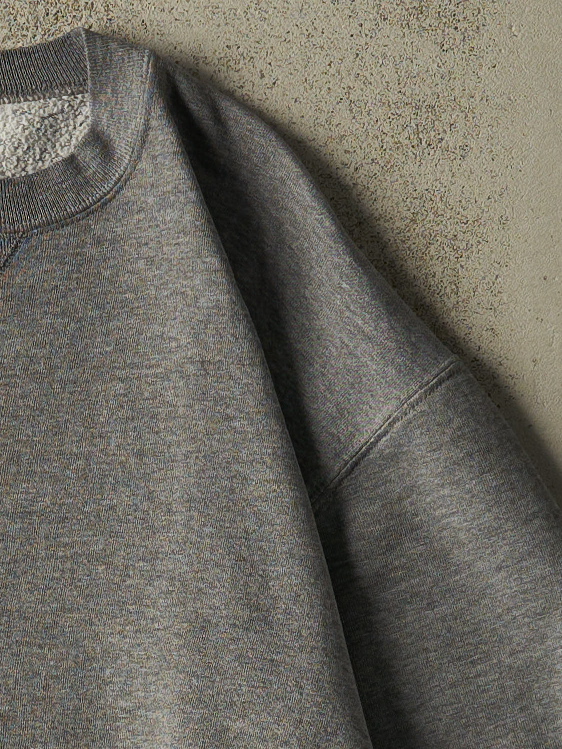 Vintage 90s Grey Russell Athletic Blank Crewneck (M/L)