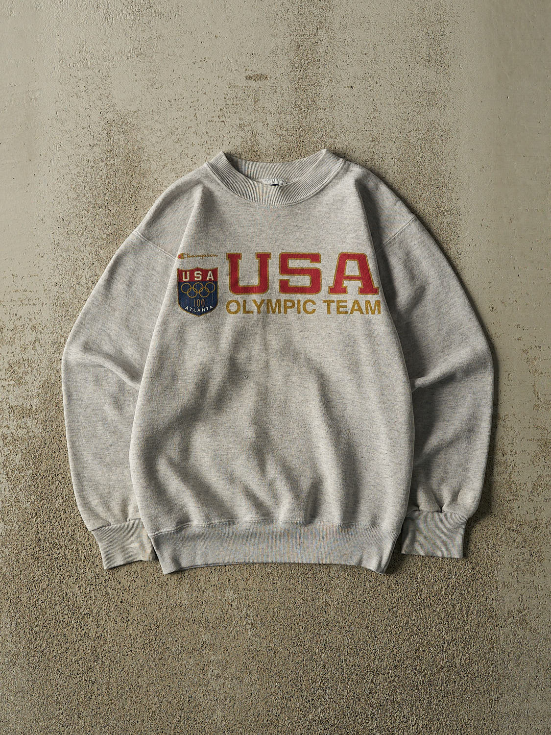 Vintage 90s Grey Champion Team USA Crewneck (XXS)
