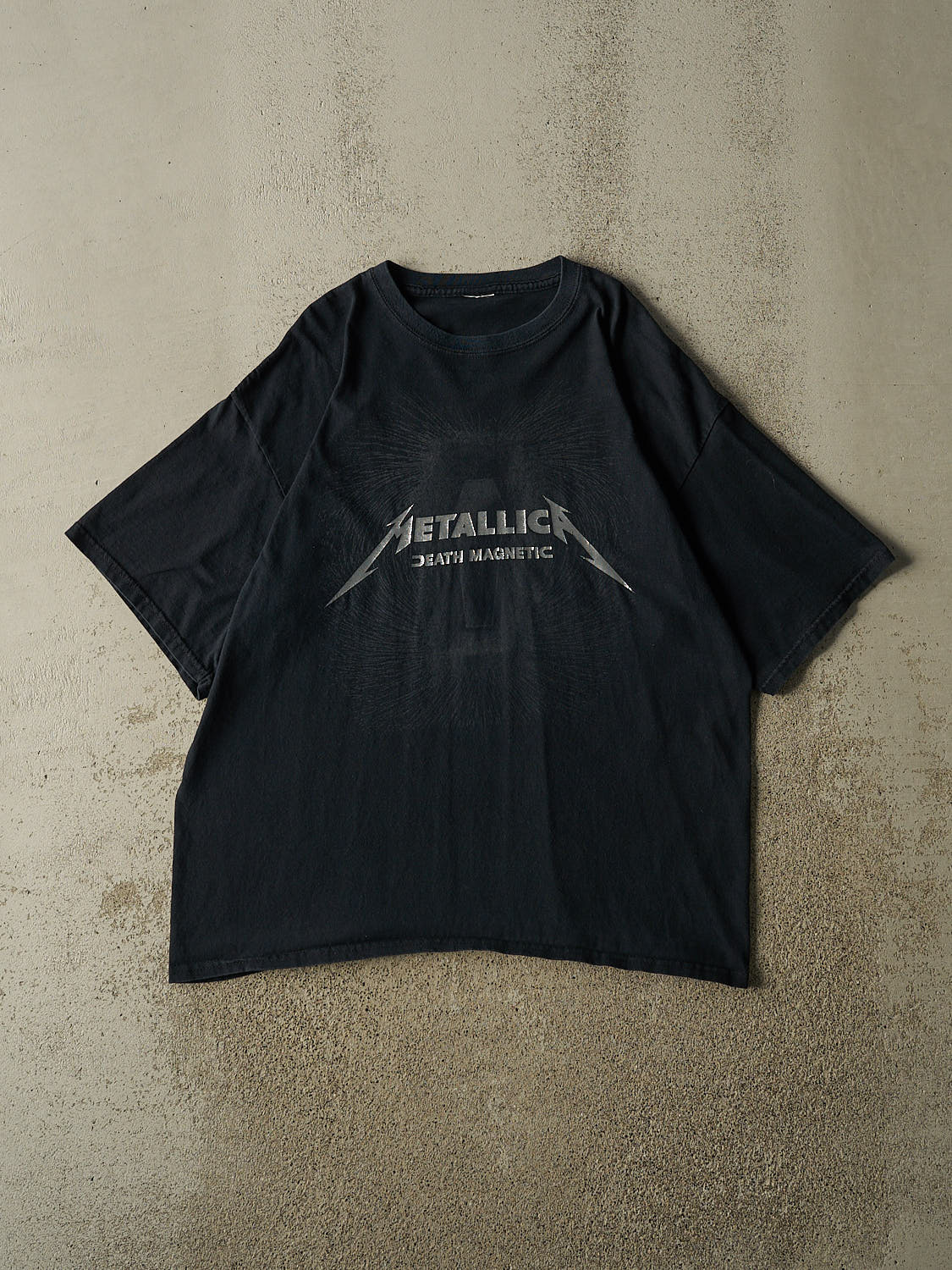 Vintage Y2K Black Metallica "Death Magnetic" Tee (L/XL)