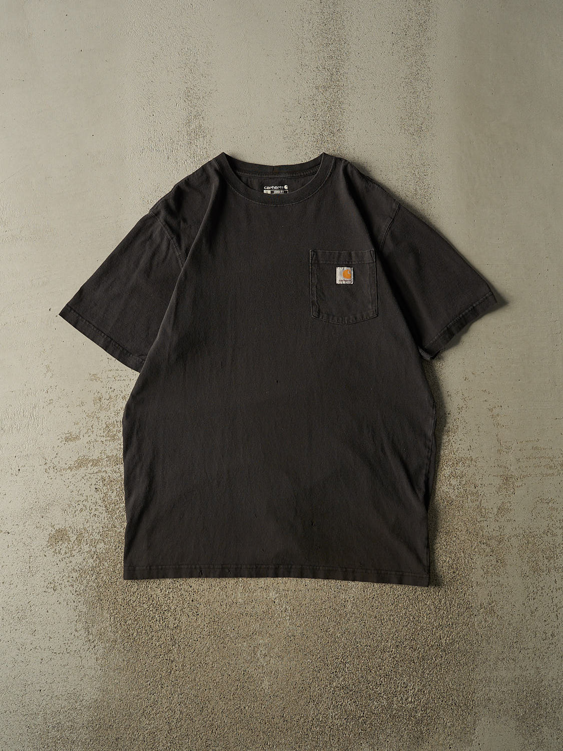 Vintage Y2K Faded Black Carhartt Pocket Tee (XL/XXL)